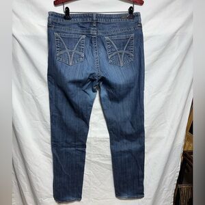 Kut from the Kloth Straight Leg Blue Jeans sz 14 (3at)